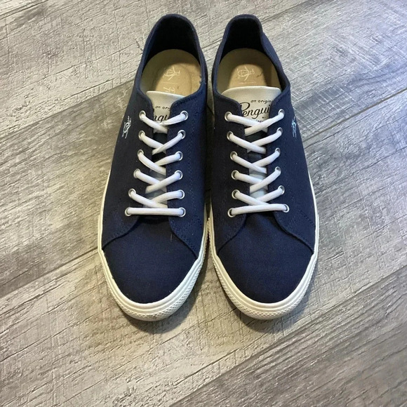 Original Penguin Men's Sam Stripe Sneakers Size 10 - Picture 1 of 8